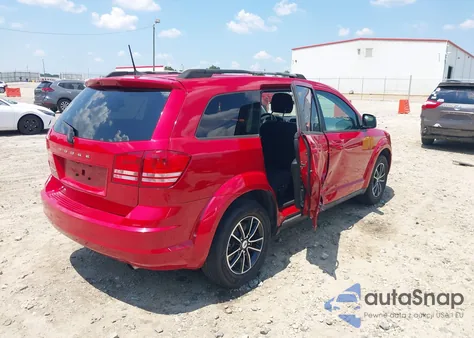 2018 Dodge Journey Se from USA, damaged, VIN 3C4PDCAB3JT527104